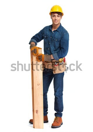 Construction worker. Stock photo © Kurhan