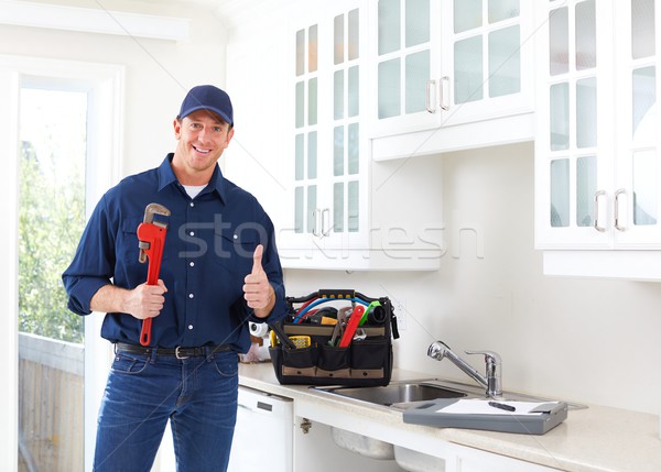 Plumber. Stock photo © Kurhan