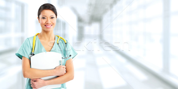 Doctor woman Stock photo © Kurhan