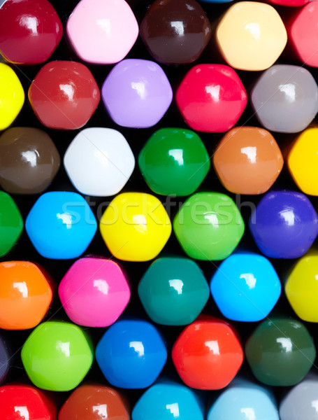  color pencils Stock photo © Kurhan