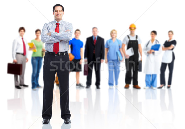 Workers people. Stock photo © Kurhan