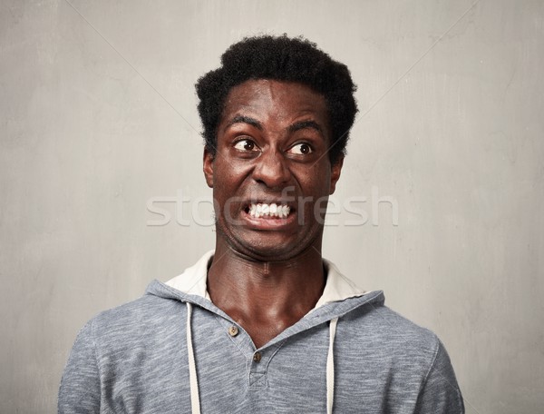Man disgusted Stock photo © Kurhan