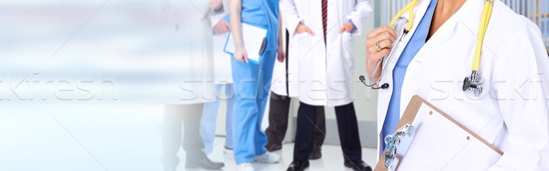 Doctors group Stock photo © Kurhan
