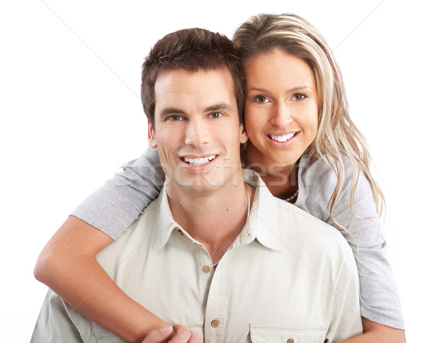 Young couple in love Stock photo © Kurhan