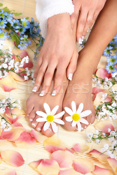 Female feet massage  Stock photo © Kurhan