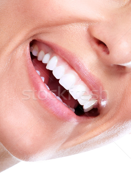 Woman smile. Stock photo © Kurhan