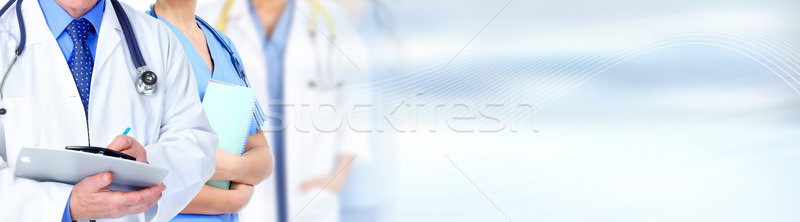 Doctor hands Stock photo © Kurhan