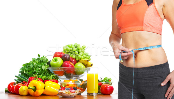 Femeie corp dietă femei Imagine de stoc © Kurhan