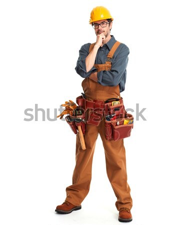 Construction worker. Stock photo © Kurhan