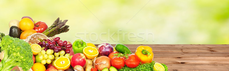 Vegetables and fruits. Stock photo © Kurhan