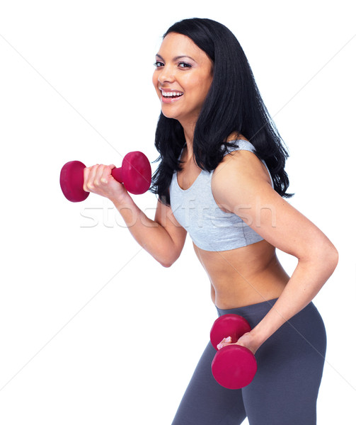 Fitness woman. Stock photo © Kurhan