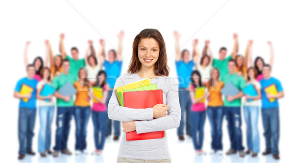 Student woman. Stock photo © Kurhan