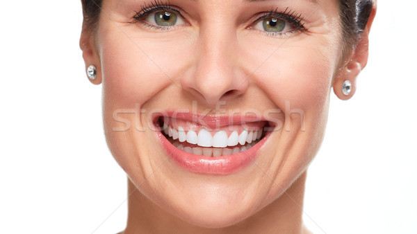 красивая женщина улыбка счастливым лице здорового Сток-фото © Kurhan