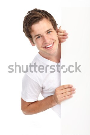 Young man Stock photo © Kurhan