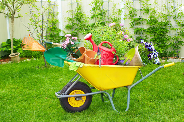 Gardening tools. Stock photo © Kurhan