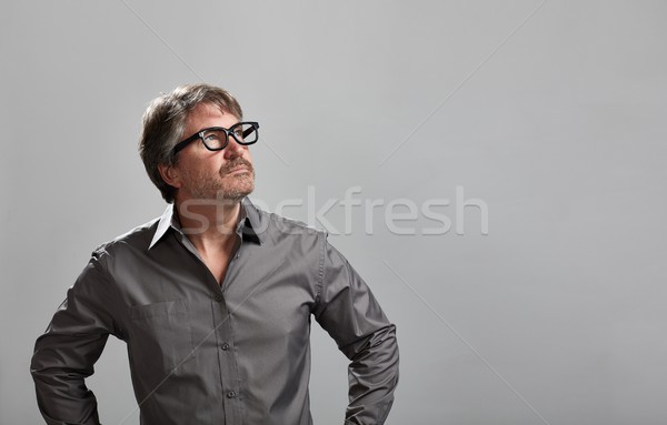 Thinking man Stock photo © Kurhan