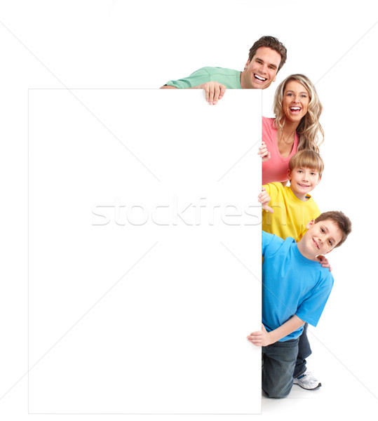 Happy family Stock photo © Kurhan