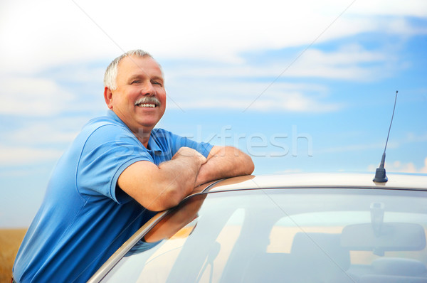 elderly man  Stock photo © Kurhan
