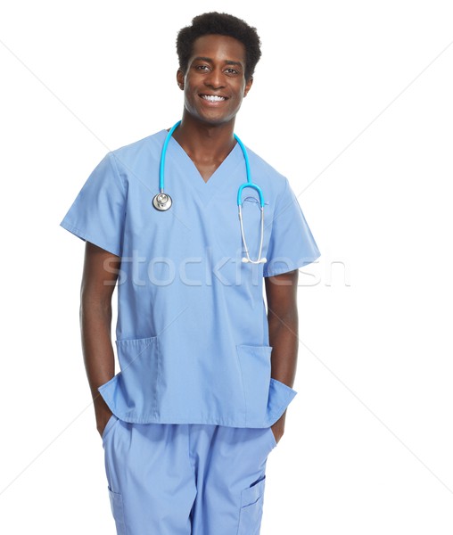 African American Doctor. Stock photo © Kurhan