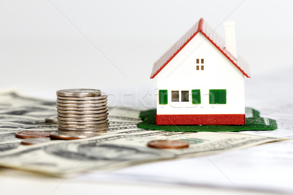 Family house and money. Stock photo © Kurhan