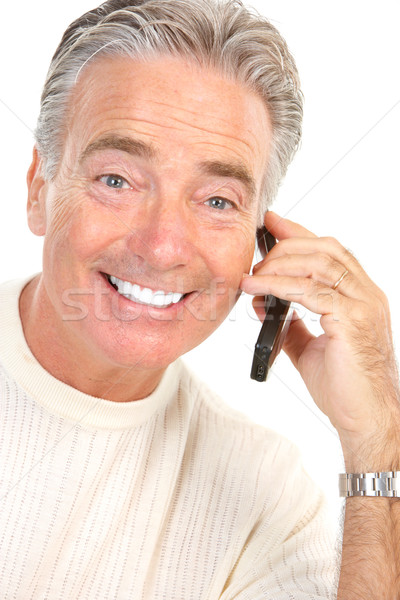 Elderly man Stock photo © Kurhan