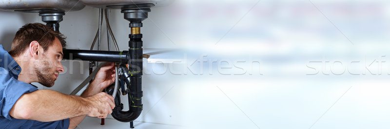 Plumber. Stock photo © Kurhan