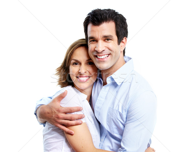 Happy couple. Stock photo © Kurhan