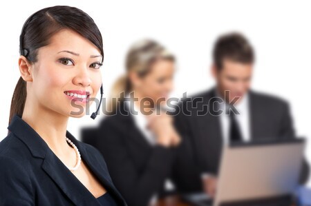 Business woman and business people  Stock photo © Kurhan