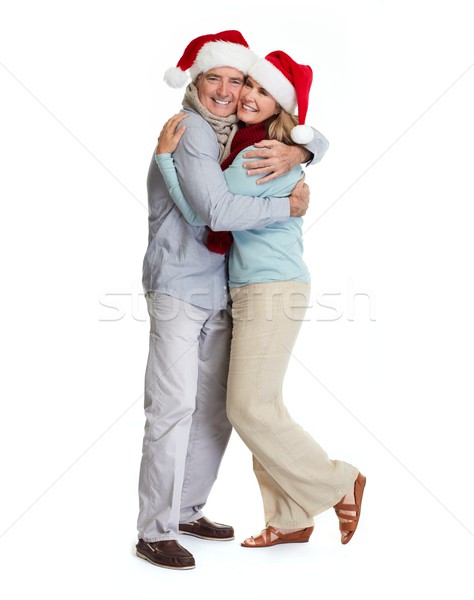 Fericit vârstnici cuplu Imagine de stoc © Kurhan