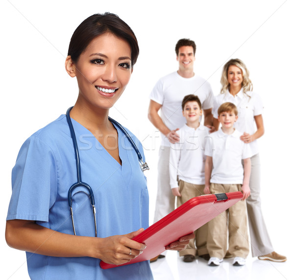 Family doctor Stock photo © Kurhan