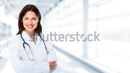 Doctor woman. Stock photo © Kurhan