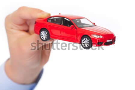 Hand with car. Stock photo © Kurhan