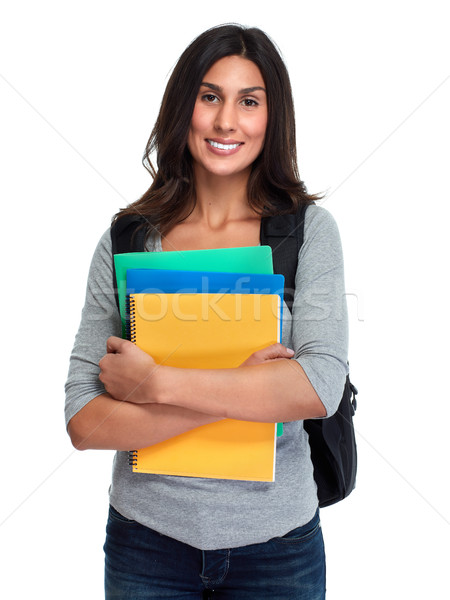Stock photo: Student woman.