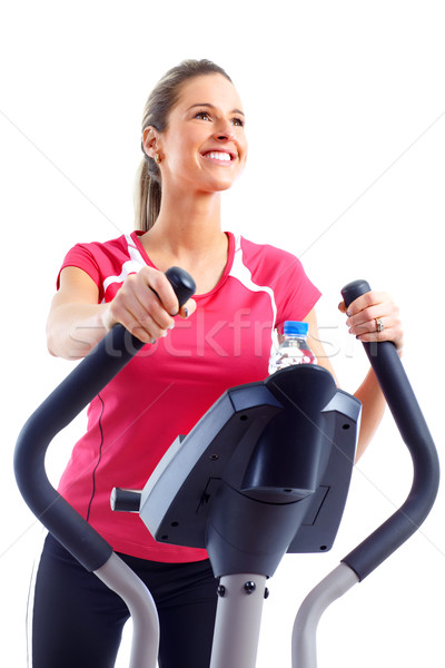 Fitness and gym. Stock photo © Kurhan
