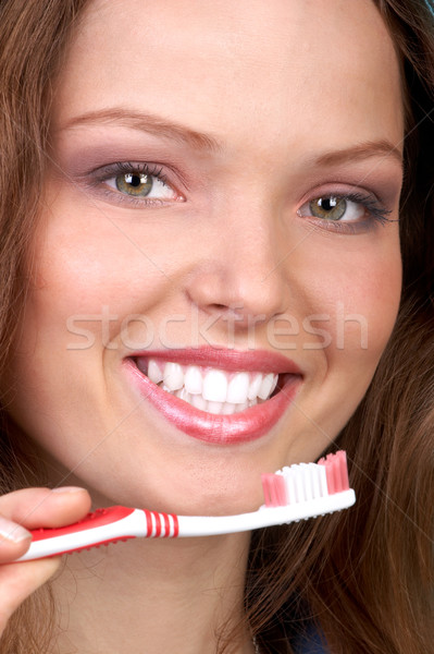 healthy teeth Stock photo © Kurhan