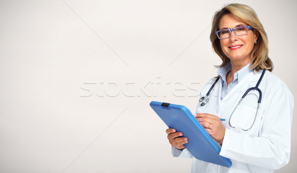 Stock photo: Doctor woman.