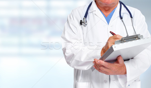 Doctor man hands. Stock photo © Kurhan