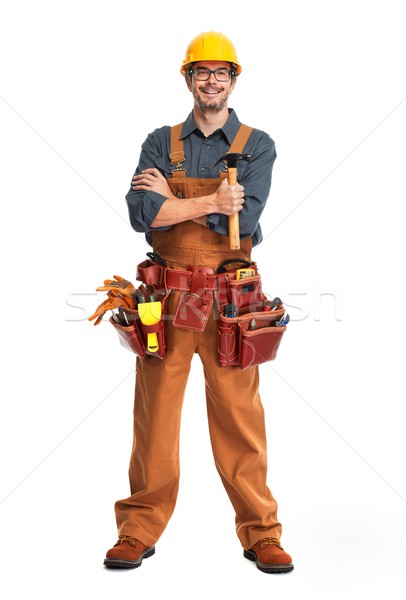 Stock photo: Construction worker.