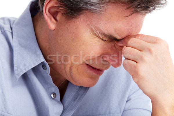 Man having stress. Stock photo © Kurhan