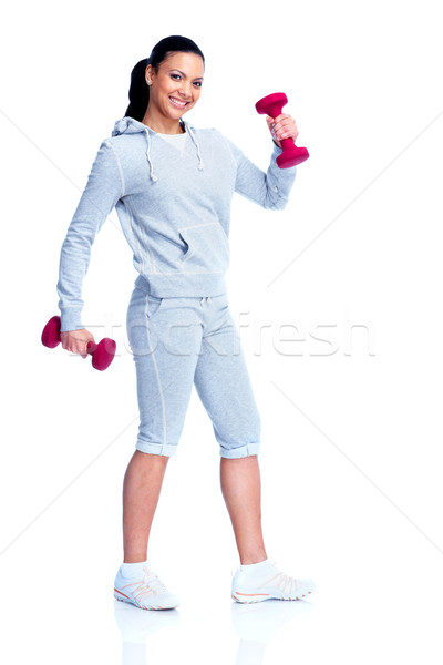 Fitness woman. Stock photo © Kurhan