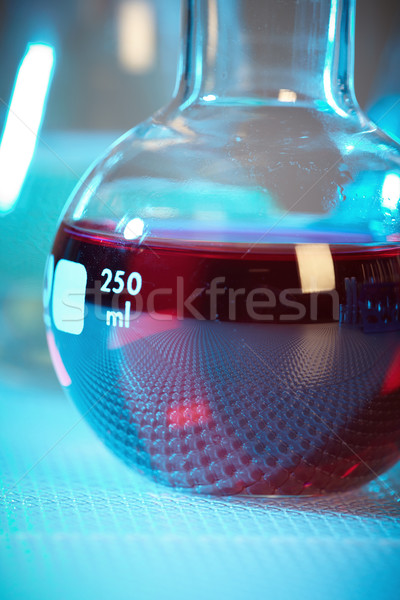 Laboratoire tube à essai recherche scientifique technologie fond hôpital Photo stock © Kurhan