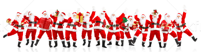 Happy Christmas Santa Stock photo © Kurhan