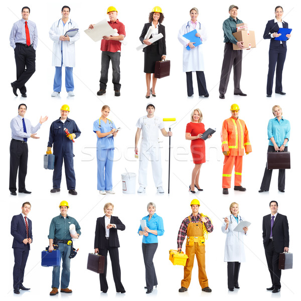 Stock photo: workers people