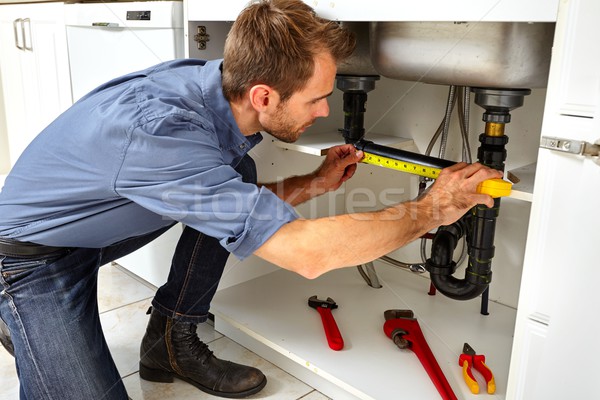 Plumber. Stock photo © Kurhan