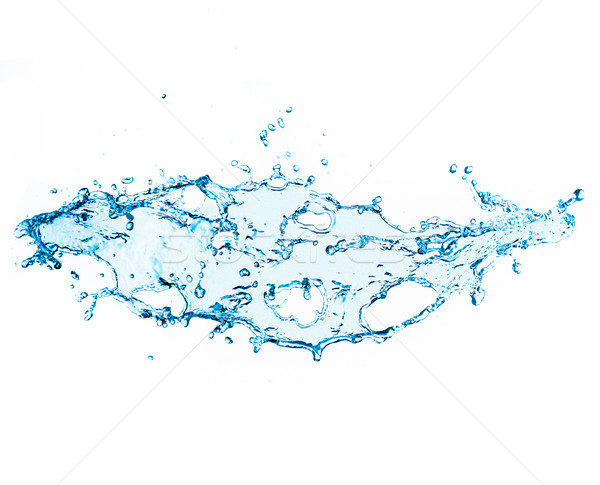 Mavi beyaz su doğa arka plan Stok fotoğraf © Kurhan