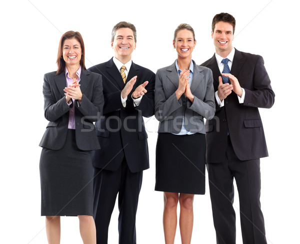 business people team clapping Stock photo © Kurhan