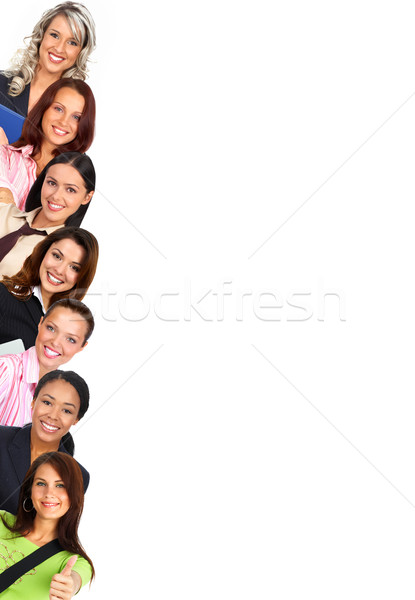 Smiling women Stock photo © Kurhan