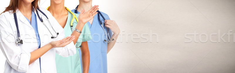 Doctors group Stock photo © Kurhan