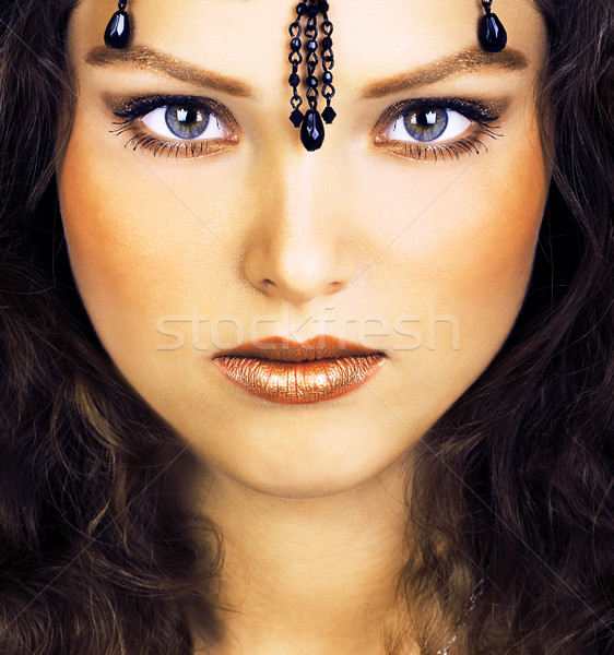 Mysterious look Stock photo © Kurhan
