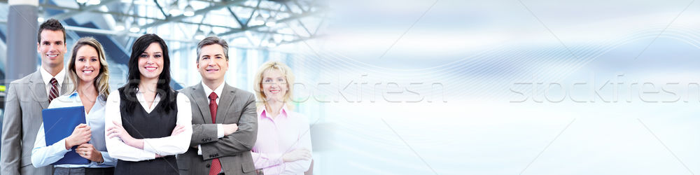 Foto stock: Equipe · de · negócios · pessoas · de · negócios · grupo · trabalhando · financeiro · serviço